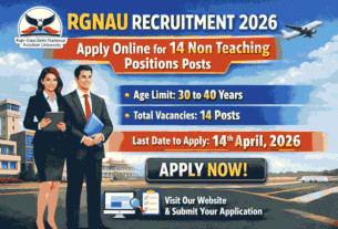 RGNAU non-teaching recruitment