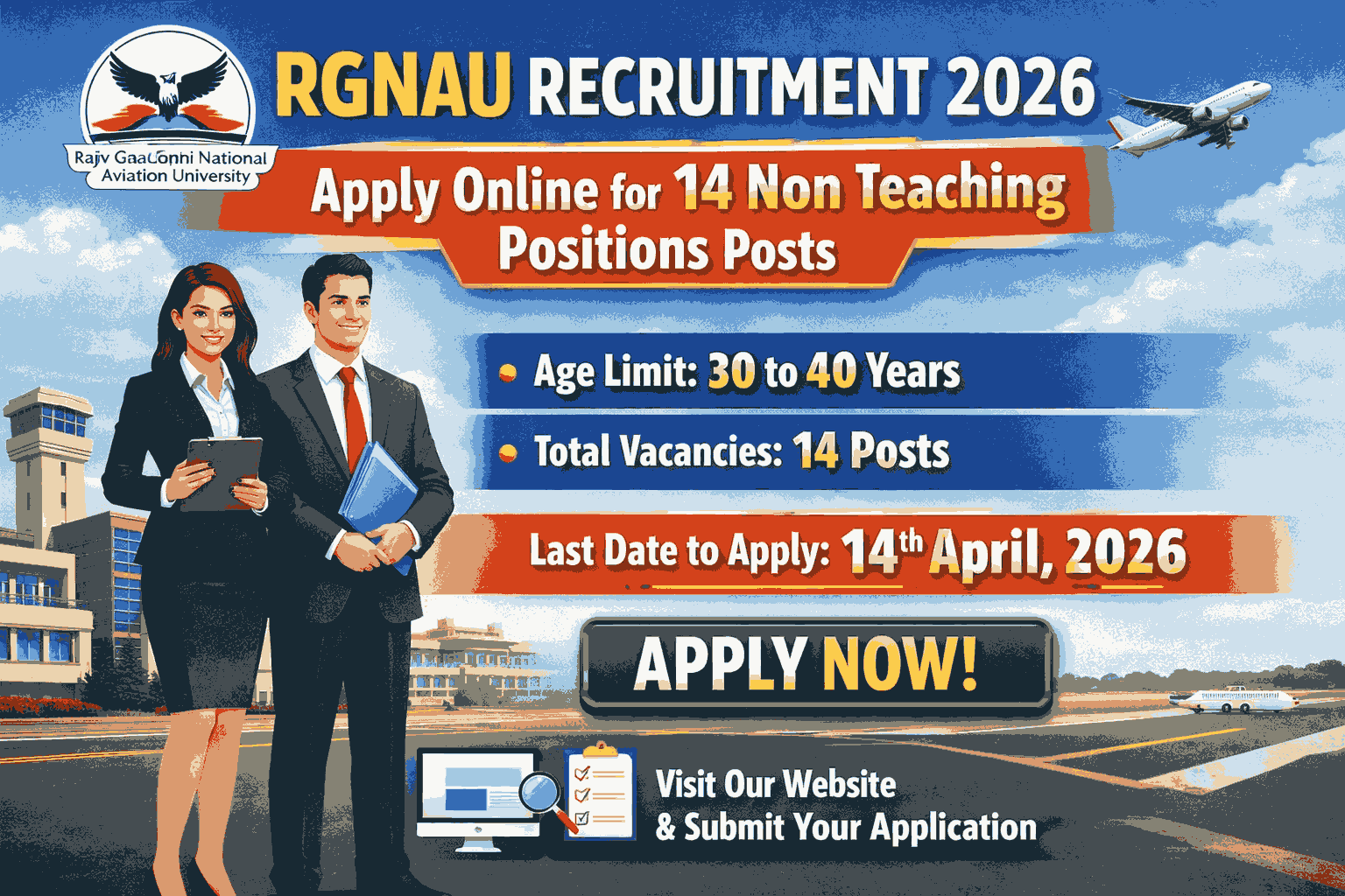 RGNAU non-teaching recruitment