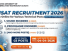 CUSAT Recruitment 2026